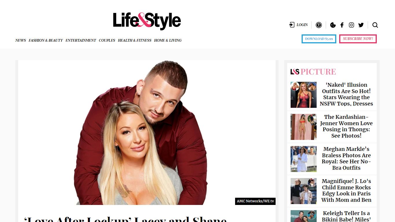 Love After Lockup's Lacey and Shane Relationship Timeline - Life & Style